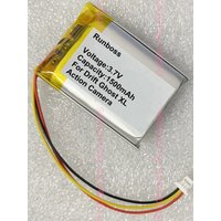 AliExpress Runboss 3.7V 1500mAh Battery For Drift Ghost XL Action Camera Sport Motorcycle Bike Bicycle Helmet