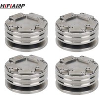 HiFiAMP 3PCS 4PCS Ultra 6 Speaker Spikes Feet Speaker Isolation Spikes with 60 Ceramic Beads for Speakers