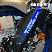 Tenere 700 2023 Accessories Motorcycle Front Fender Sticker 3D Epoxy Resin Sticker For Yamaha Tenere 700 2022-2023