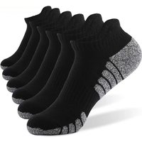 3/6 Pairs Sport Ankle Socks Athletic Low-cut Sock Thick Knit Sock Outdoor Fitness Breathable Quick Dry Wear-resistant Warm Socks image 4