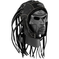 Mask Weaving Braids Horrific Monster Latex Helmet Headgear Costume Party Halloween Cosplay Prop