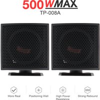 2pcs Mini Dome Tweeter 500W High Efficiency Car Speakers Super Loud Loudspeaker Music Stereo Horn for Car Audio System