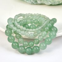 Bohemian Natural Green Aventurine Bracelets Men & Women Summer Beach Surf Vacation Handmade Jewelry