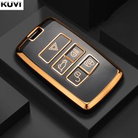 TPU Car Remote Key Case Cover Shell Fob For Land Rover Range Rover Discovery 5 Sport 2018 2019 For Jaguar XEL E-PACE Accessories