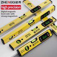 High Precision Spirit Level Magnetic High Bearing Ruler Lever Bubbles Rustproof Horizontal Ruler Spirit Level Balance Ruler