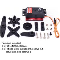 JX Servo PDI-4409MG 9KG Short Servo Digital Standard Servo For 1/8 1/10 RC Car LOW PROFILE Metal Gear 3racing 3R SAKURA D4 CS