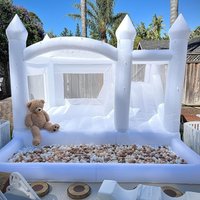 Inflatable Games And Slides 4.5M Jumping Castles For Kids Bounce House Bouncy Castle Babies Children Birthday Parties Outdoor