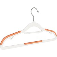 Non Slip No Mark Hangers, Rubber Grip & 360° Swivel Hook, Heavy - Duty for Wet/Dry Clothes Storage Save dormitory storage space