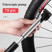 Bicycle Pump Portable Mini Pump Mountain Bike Schrader Presta Valve Air Pump for Basketball Football Inflatable Equipment