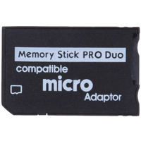 Memory Stick Pro Duo Card Compatible MicroSD TF Adapter For PSP1000 PSP2000 PSP3000