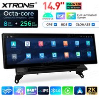 XTRONS 14.9'' Android 14 Car Stereo Player GPS Navigation For BMW X5 E70 / X6 E71 CIC CCC NBT EVO System LHD Carplay Auto HD IPS