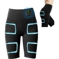 EMS Muscle Stimulation Massage Pants Leg Shaping Shorts Intelligent Slimming And Leg Slimming Yoga Pants USB Charging