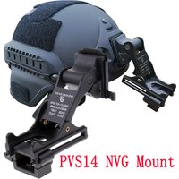 Tactical Metal Night Vision Goggle NVG Mount Bracket Adapter for Hunting Airsoft PVS-14 PVS-7 Scope fits Mich M88 Fast Helmet