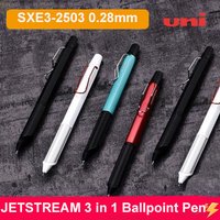 UNI Retractable Ballpoint Pen JETSTREAM 0.28mm Metal Tip Smooth Smudge-Free Long-Lasting Writing Signing Pens High-Quality Gifts