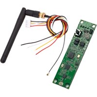 2.4G ISM DMX 512 Wireless Controller PCB Module 2 in 1 Transmitter Receiver For Stage Light Built-in Wireless DIY 485EE