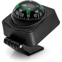 AliExpress NONE Outdoor Adjustable Navigation Dashboard Car Compass For Car Boat Cycling Hiking Direction Pointing Guide Ball Shaped Compass