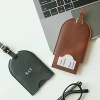 Custom Name Luggage Tag Customized Name Luggage Tags with Privacy Name Card Personalized Hot Stamping Travel Bag Backpack Tags