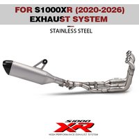 For S1000XR M1000XR 2020 - 2026 Motorcycle Exhaust System Escape Moto Replace Original Exhaust Pipe Muffler