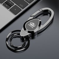 Alloy Car Styling Stainless Steel Keychain Keyring For SAIC Maxus D60 Euniq 6 D90 G10 G20 RG10 EV30 RV80 EV80 T60 T70 Accessory