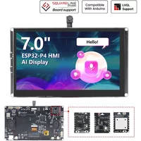 CrowPanel Advanced 7'' HMI AI Display 1024x600 IPS Touch Screen ESP32-P4 with Camera Optional Compatible with Arduino/LVGL