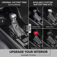 4 Colors ABS Shift Knob Cover For ToyotaC-HR CHR 2017-2023 Car Gear LeverTrim Panel Interior ModificationAccessories