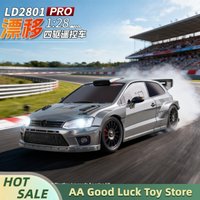 Hot Sale Ld2801Pro Rc Drift Car With Gyroscope 1:28 Full Proportion 4WD 2.4G Remote Control Car Toys For Adults Boys Toys