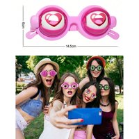 Funny Wiggly Eye Prank Glasses, Crazy Moving Eyeball Party Favor Toys, Novelty Joke Trick Props For Kids Halloween Cosplay Decor