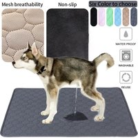 Dog Pee Reusable Pad Blanket Absorbent Diaper Washable Puppy Training Pad Pet Bed Urine Mat for Pet Car Seat Cover Pet Supplies