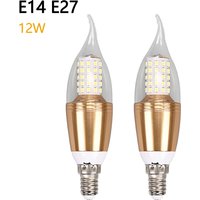 12W Vintage Retro E14 E27 LED Candle Light Bulb 220V Chandelier Lamp Corn Bulb Bedroom Lamp Decoration Energy Saving Lights
