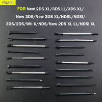 Touch Screen Pen Plastic Metal Retractable Stylus for 2DS 3DS New 2DS LL XL New 3DS XL LL for NDSL NDSi NDS DS Wii 2DS