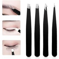 1set Professional Simple Practical Tweezers Perfect For Eyebrow Hair Removal Beard Pulling And Inward Growing Hair Suitable For