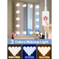 USB 5V LED Make Up Mirror Light Bulb Dressing Table Lamp Bedroom Mirrors Decoration Fill Lighting Touch Sensing Stepless Dimming