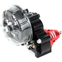 LCX Racing 1/10 RC Crawler Aluminum Transmission Gearbox Complete Set for Axial Wraith RR10 SMT10 Upgrades Parts Accessories