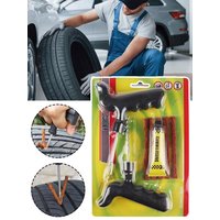 2026 new upgrade car Bicycle Motorcycle Tire Repair Kit - Portable Glue Free Puncture