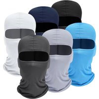 AliExpress NONE Motorcycle Balaclava Sun Protection Full Face Mask Breathable Mesh Airsoft Mask Balaclava Bicycle Cycling Head Cover