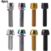 AliExpress MEROCA Hot Sales M5x20mm M6x20mm Steel Multiple Colors Bike Bicycle Steering Handlebar Stem Screws Bolts Replace Practical Parts