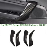 1 2 Series F20 F21 F22 F23 2012-2016 Carbon&Black ABS Replacement Car Interior Door Panel Cover For BMW Door Pull Handle Trim
