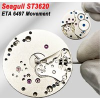 Seagull ST3620 Manual Winding Movement - 17 Jewels 21600 BPH, Compatible with ETA6497/6498 - 55-Hour Power Reserve. 6/9-o'clock
