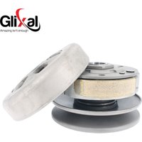 Glixal Jog 90 AXIS 90 Clutch Assy with Bell for 1PE40QMB 1E40QMA 1E50QMF Scooter Moped 2-Stroke Minarelli Engine (3 Clutch Pads)