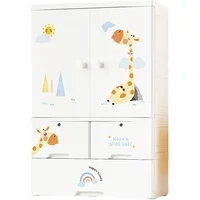 Furniture Thickened plastic baby storage cabinet children's closet drawer simple storage cabinet baby clothes organizer