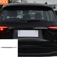 For Mercedes-Benz GLE W167 2019-2024 Real Carbon Fiber Sticker Rear Trunk Panel Trim Strips Car Accessories Exterior decorative