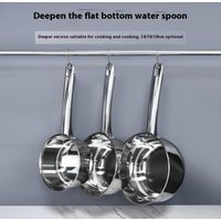 Stainless Steel Large Capacity Water Scoop Multipurpose Hanging Soup Ladle Kitchen Cooking gadgets