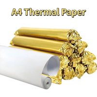 Thermal Printing Paper 210*30mm for A4 Thermal Paper A4 Wireless Bluetooth A40/X8 Printer Paper Roll