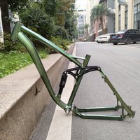 Kalosse 10 Bearings Full Suspension Bike Bicycle Frame Mountain Bike Frame Adults Bicycle Frames
