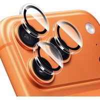 Transparent Individual Camera Lens Protector for IPhone Air 17 16 15 14 13 Pro Max Plus 12 Mini 17Pro i17 Glass Ring Lens Cover