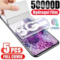 1-5Pcs Full Cover Hydrogel Film For Samsung A56 A55 5G A54 A53 A52 A36 A35 A34 A33 A32 A31 A26 A25 A22 A16 A15 A14 A13 A06 A05
