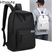 High Quality Solid Color Women Men Backpack Mochila Multifunctional Bags Brand Designer Casual Backpacks Travel School Bags