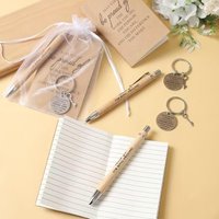 Pocket Notebook Motivational Theme Journal Set With Pens And Keychains Inspirational Pocket Notebooks for Thank You Appreciation