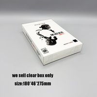 Transparent storage case PET box for PS5 The Last of Us Complete Collector’s Edition display protection box
