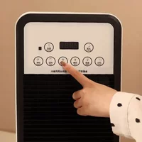 newRemote Control Humidification 7H Timing Water-cooled Air Conditioner Fan Vertical Dual-purpose Air Conditioner Household Mobi